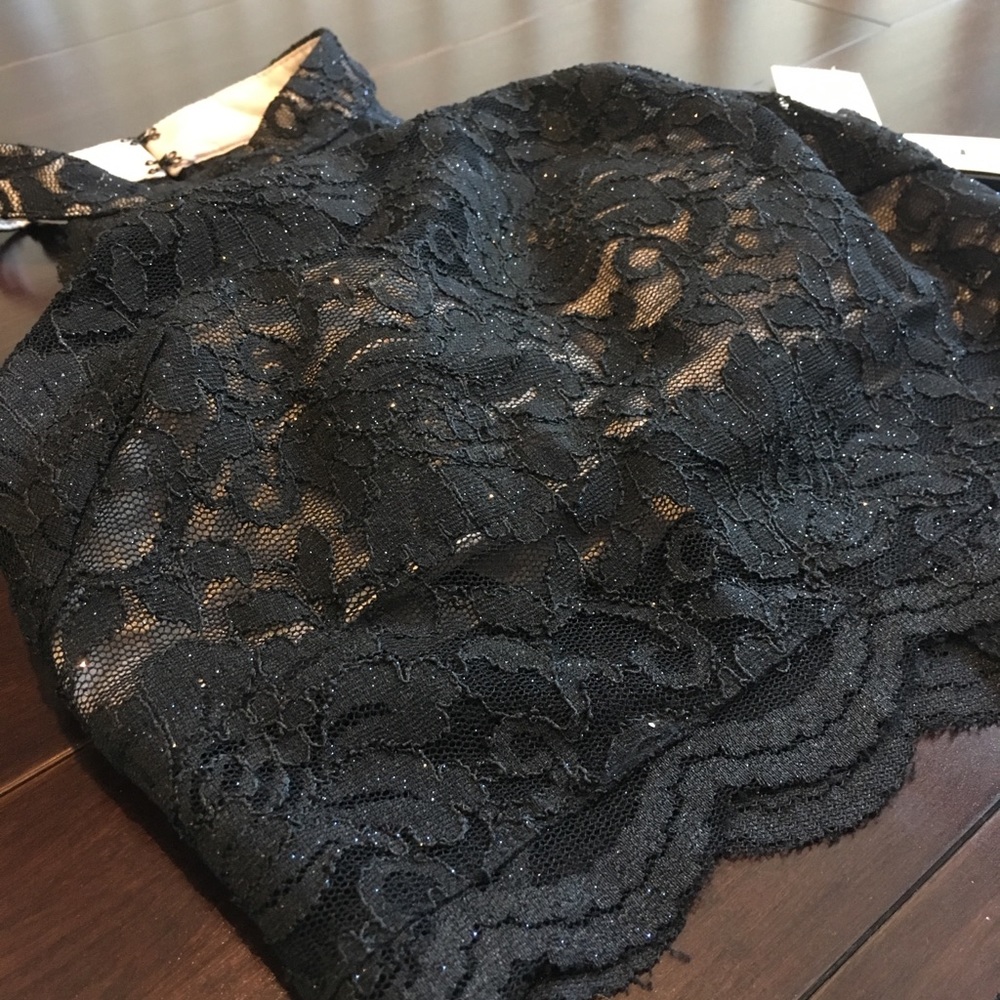 Black lace evening outfit (New)